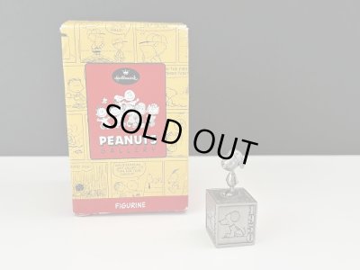 画像2: HALLMARK スヌーピー 箱付き PEANUTS GALLERY 2000年 pewter フィギュア オールド USA ヴィンテージ