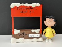 精神分析スタンド ルーシー LUCY フィギュア USA SNOOPY スヌーピー ヴィンテージ PEANUTS