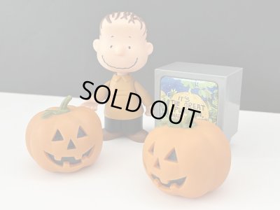 画像2: かぼちゃ大王 ライナス LINUS フィギュア USA SNOOPY スヌーピー ヴィンテージ PEANUTS