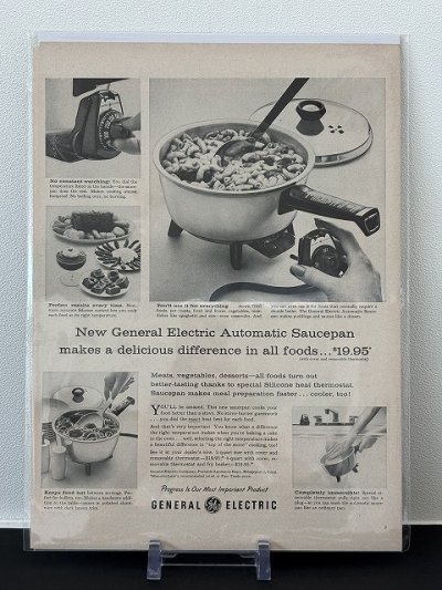 画像2: ビンテージ LIFE誌 1957年 ビンテージ広告 切り取り アドバタイジング ポスター GENERAL ELECTRIC ゼネラルエレクトリック