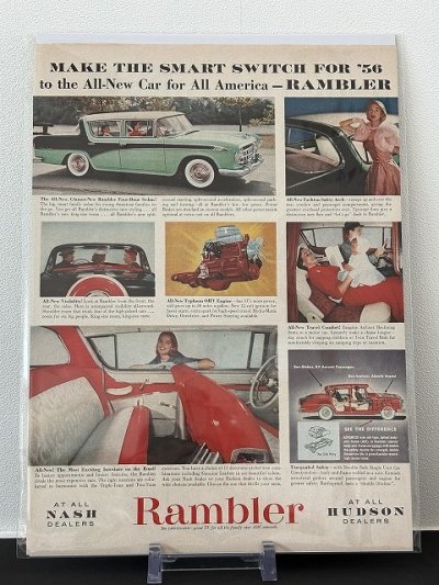 画像2: ビンテージ LIFE誌 1955年 ビンテージ広告 切り取り アドバタイジング ポスター