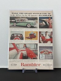 ビンテージ LIFE誌 1955年 ビンテージ広告 切り取り アドバタイジング ポスター