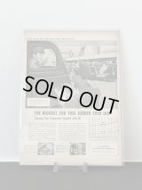 ビンテージ LIFE誌 1948年 ビンテージ広告 切り取り アドバタイジング ポスター
