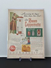 ビンテージ LIFE誌 1954年 ビンテージ広告 切り取り アドバタイジング ポスター