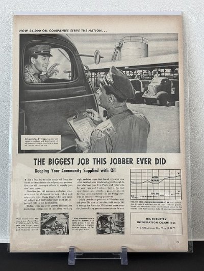 画像2: ビンテージ LIFE誌 1948年 ビンテージ広告 切り取り アドバタイジング ポスター
