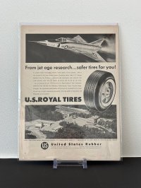 ビンテージ LIFE誌 1957年 ビンテージ広告 切り取り アドバタイジング ポスター