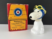 ヴィンテージ スヌーピー フライングエース 箱付き AVON エイボン vintage SNOOPY PEANUTS