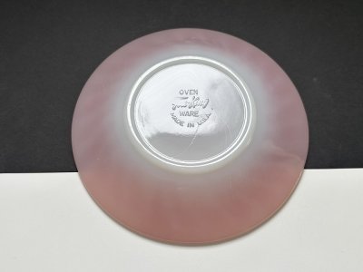 画像10: ファイヤーキング ピンクスワール カップ＆ソーサー C&S 1949年〜1962年 Fire king USA ヴィンテージ