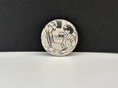 画像1: ビンテージ 缶バッジ 缶バッチ USA vintage ヴィンテージ
