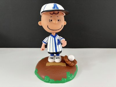 画像2: チャーリーブラウン ベースボール 野球 フィギュア ドール USA SNOOPY スヌーピー オールド ヴィンテージ