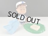 ライナス LINUS ベースボール 野球 フィギュア ドール USA SNOOPY スヌーピー オールド ヴィンテージ