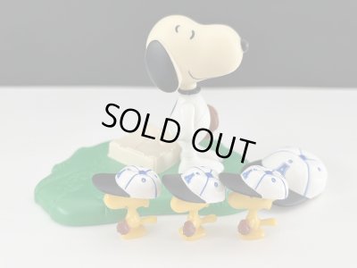 画像5: スヌーピー ウッドストック ベースボール 野球 フィギュア ドール USA SNOOPY オールド ヴィンテージ