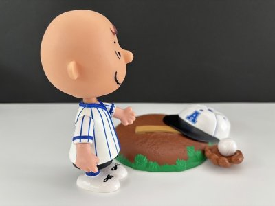 画像4: チャーリーブラウン ベースボール 野球 フィギュア ドール USA SNOOPY スヌーピー オールド ヴィンテージ