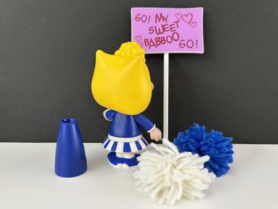 画像4: サリー SALLY ベースボール 野球 フィギュア ドール USA SNOOPY スヌーピー オールド ヴィンテージ