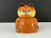 画像1: USA ヴィンテージ ENESCO ガーフィールド つまようじ入れ 綿棒入れ 小物入れ 置物 Garfield 1980s (1)