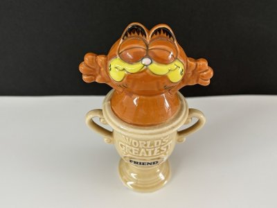 画像2: USA ヴィンテージ ENESCO ガーフィールド 置物 Garfield 1980s