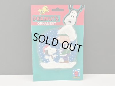 画像1: 未使用 デッドストック ヴィンテージ チャーリーブラウン スヌーピー 壁掛け飾り オーナメント SNOOPY PEANUTS USA スヌーピー
