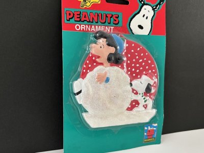 画像2: 未使用 デッドストック ヴィンテージ ルーシー スヌーピー 壁掛け飾り オーナメント SNOOPY PEANUTS USA スヌーピー