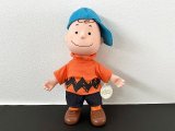 チャーリーブラウン 1990's ヴィンテージ ドール フィギュア スヌーピー SNOOPY PEANUTS USA
