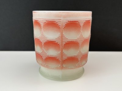 画像2: レアマグ ファイヤーキング キャメロット 赤 レッド グラデーション マグ Fire-king ヴィンテージ USA