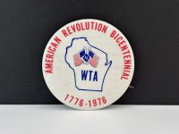 1976年 ビンテージ 缶バッジ 缶バッチ USA ユーロ EURO vintage ヴィンテージ