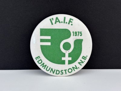 画像1: 1975年 ビンテージ 缶バッジ 缶バッチ USA ユーロ EURO vintage ヴィンテージ