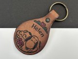 スヌーピー ヴィンテージ レザー キーホルダー USA AVIVA製 1970's 1980's vintage SNOOPY PEANUTS