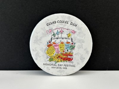 画像1: 1988年 ビンテージ 缶バッジ 缶バッチ USA ユーロ EURO vintage ヴィンテージ