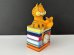 画像4: ガーフィールド 置時計 ヴィンテージ USA Garfield  (4)