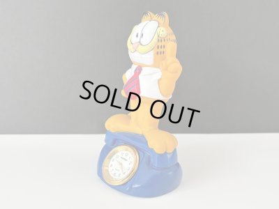 画像2: ガーフィールド 置時計 ヴィンテージ USA Garfield 