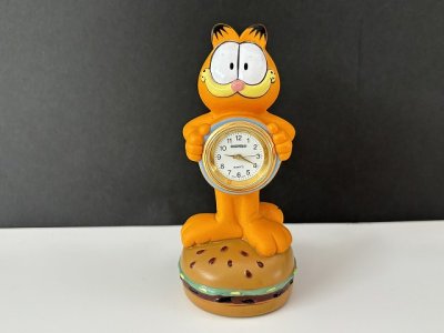 画像1: ガーフィールド 置時計 ヴィンテージ USA Garfield 