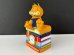 画像2: ガーフィールド 置時計 ヴィンテージ USA Garfield  (2)