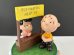 画像2: 1998年 Flambro ヴィンテージ チャーリーブラウン ルーシー オルゴール MUSIC BOX SNOOPY PEANUTS スヌーピー (2)