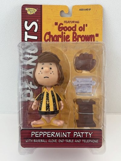 画像1: 未開封 デッドストック Playing Mantis PMI製 ペパーミントパティ フィギュア ドール USA SNOOPY スヌーピー オールド ヴィンテージ