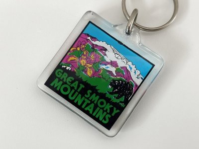 画像2: ヴィンテージ souvenir GREAT SMOKY MOUNTAINS スーベニア キーホルダー USA 
