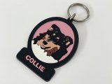 ヴィンテージ ドッグ 犬 コリー キーホルダー USA 