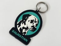 ヴィンテージ ドッグ 犬 ダルメシアン キーホルダー USA 