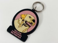 ヴィンテージ ドッグ 犬 ラブラドールレトリバー イエロー キーホルダー USA 