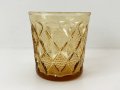 アンカーホッキング ジェムストーン 10oz オンザロック タンブラー ハニーゴールド ファイヤーキング アンバー GEMSTONE ANCHOR HOCKING USA ヴィンテージ