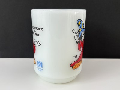画像2: ファイヤーキング ミッキーマウス ファンタジア ディズニー ペプシ・コレクターシリーズ PEPSI 9オンスマグ Fire-king ヴィンテージ