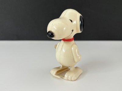 画像1: AVIVA スヌーピー WIND-UP TOY ヴィンテージ 1970's 1980's トコトコ PEANUTS