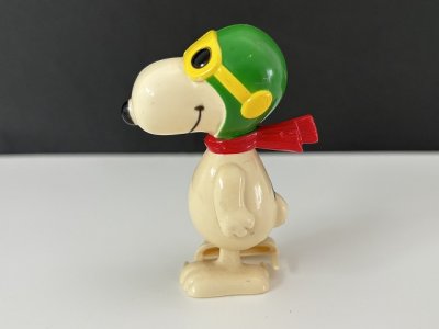 画像2: AVIVA スヌーピー フライングエース WIND-UP TOY ヴィンテージ 1970's 1980's トコトコ PEANUTS