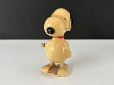 画像1: AVIVA スヌーピー WIND-UP TOY ヴィンテージ 1970's 1980's トコトコ PEANUTS