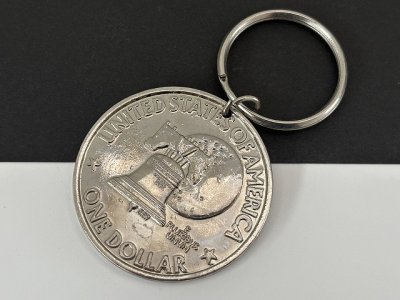 画像3: ヴィンテージ コインモチーフ キーホルダー USA 
