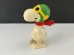 画像2: AVIVA スヌーピー フライングエース WIND-UP TOY ヴィンテージ 1970's 1980's トコトコ PEANUTS (2)