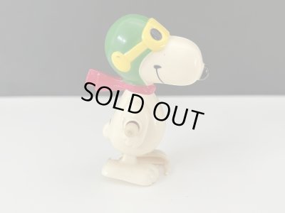 画像4: AVIVA スヌーピー フライングエース WIND-UP TOY ヴィンテージ 1970's 1980's トコトコ PEANUTS