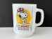 画像1: ファイヤーキング マグカップ スヌーピー マグ プレジデント NO.3 PEANUTS 大統領選 Fire-king SNOOPY USA ヴィンテージ (1)