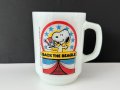 ファイヤーキング マグカップ スヌーピー マグ プレジデント NO.1 PEANUTS 大統領選 Fire-king SNOOPY USA ヴィンテージ