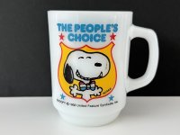 藤井風さん 愛用モデル ファイヤーキング マグカップ スヌーピー マグ プレジデント NO.4 PEANUTS 大統領選 Fire-king SNOOPY USA ヴィンテージ