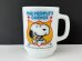 画像1: 藤井風さん 愛用モデル ファイヤーキング マグカップ スヌーピー マグ プレジデント NO.4 PEANUTS 大統領選 Fire-king SNOOPY USA ヴィンテージ (1)